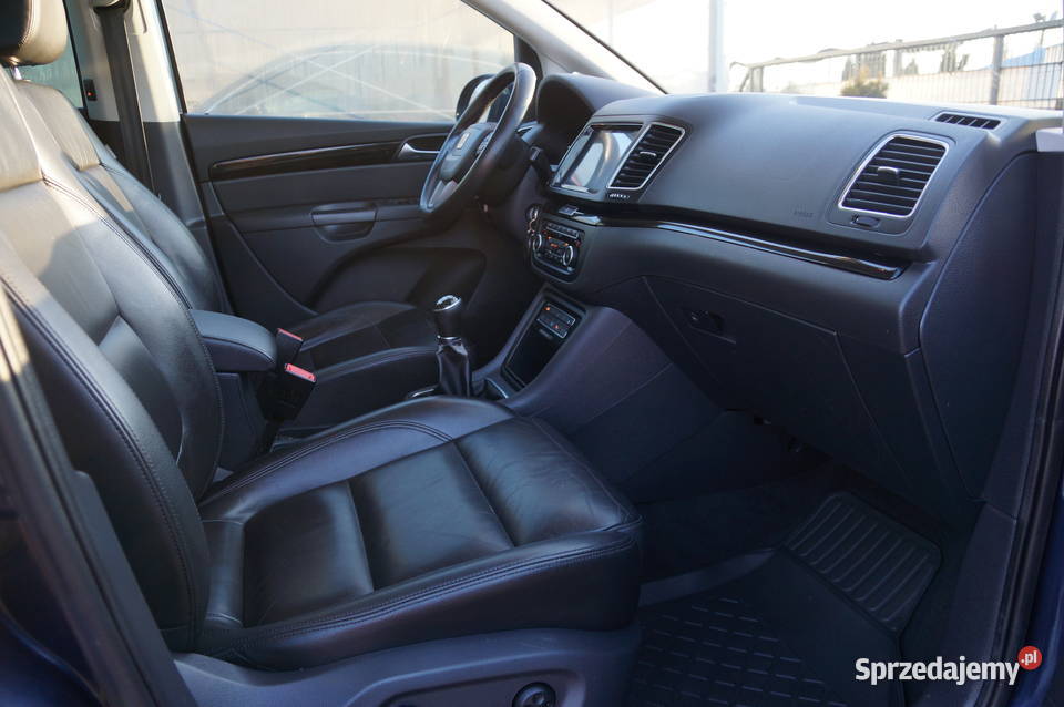 Seat Alhambra 20 TDI CR 140 4x4 7osób Kamera elektrycznie ustawiane fotele Nowy Sącz