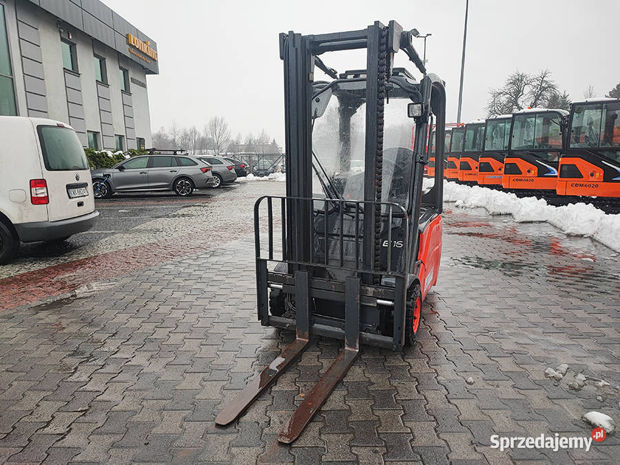 Wózek widłowy elektryczny Linde E16C 16 t duplex elektryczny Kęty