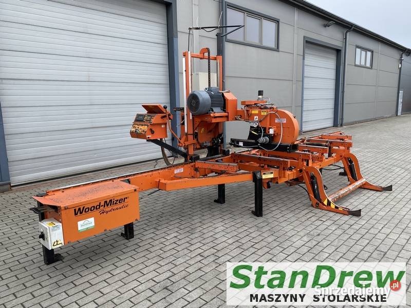 Trak WoodMizer LT40 z hydrauliką i korowarką pomorskie Mojusz
