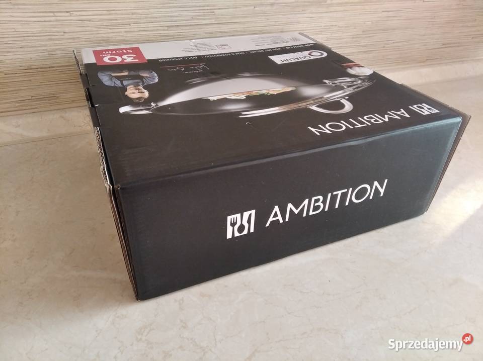 NAJTANIEJ Komplet Wok z Pokrywką 30 Wysyłka