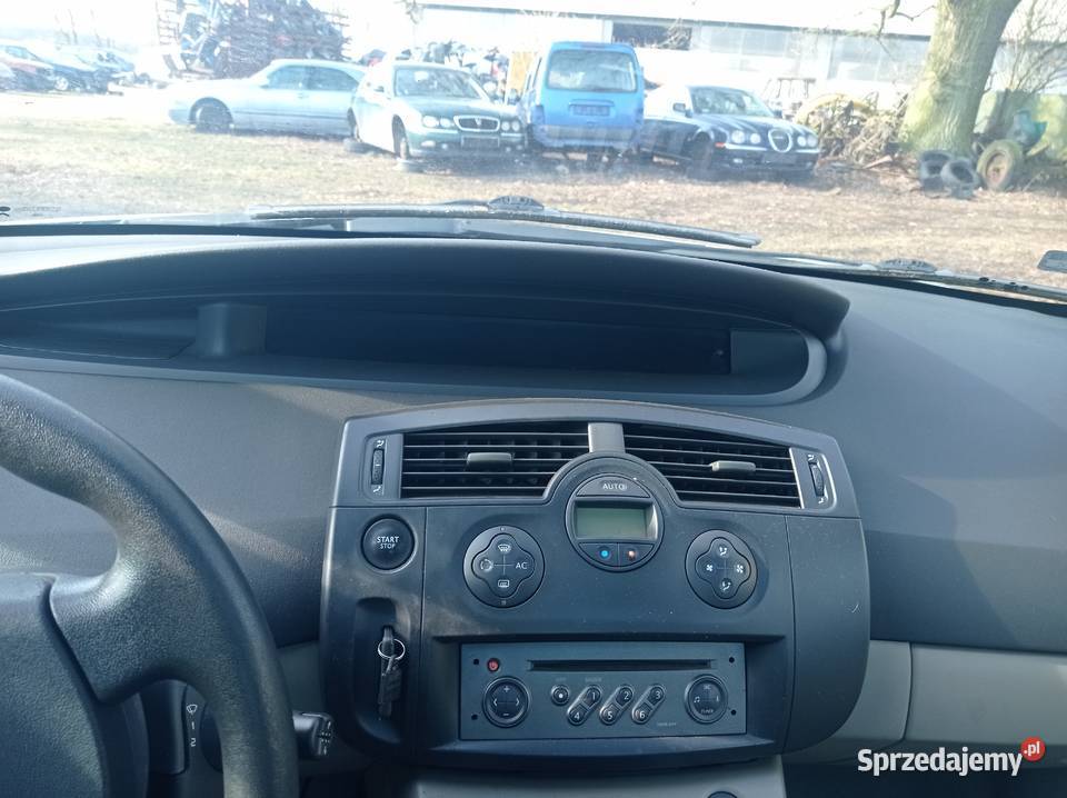 Renault Scenic 15 dCi 74 kW 2004 r dawca części Szklarka Myślniewska sprzedam