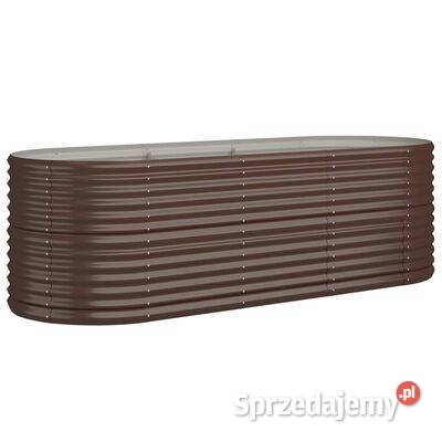 vidaXL Podwyższona donica malowana proszkowo Warszawa