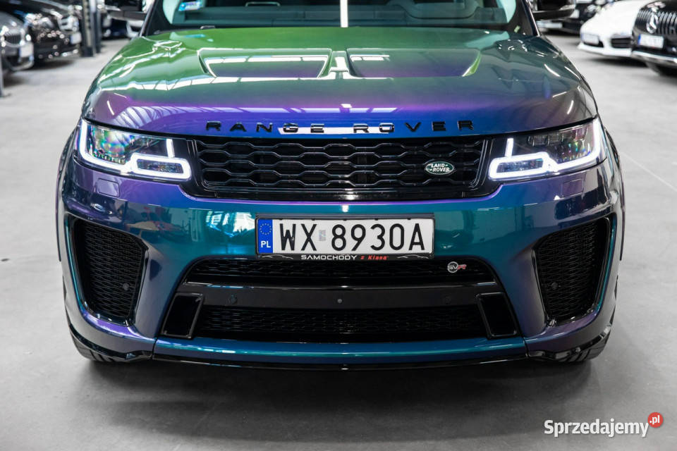 Land Rover Range Rover Sport SVR 50 V8 575 światła LED Range Rover Sport Węgrzce