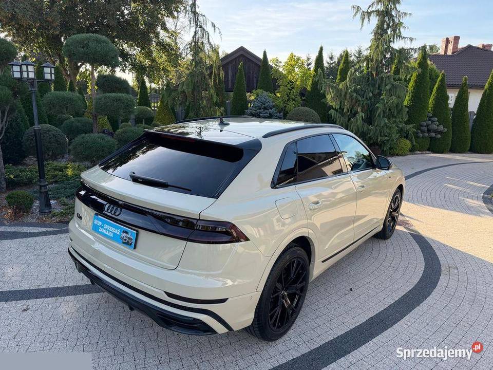 Audi Q8 50 TDI mHEV Quattro Tiptronic 286 2019r 139000km wielkopolskie