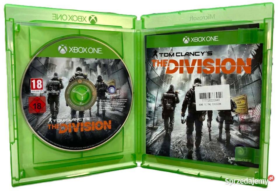 Gra Xbox One Tom Clancys The Division Elbląg