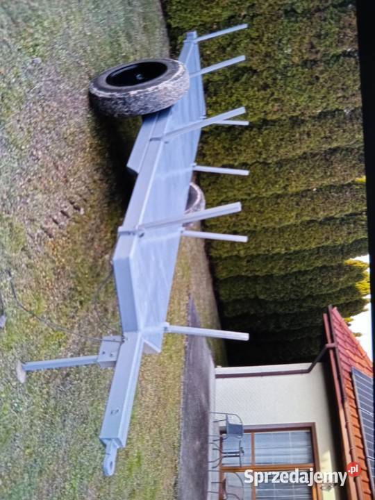 Przyczepa jedno osiowa rolnicza nieuszkodzony sprzedam