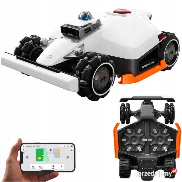 Robot koszący MAMMOTION LUBA 3 AWD 3000 Kosiarka Roboty koszące Warszawa