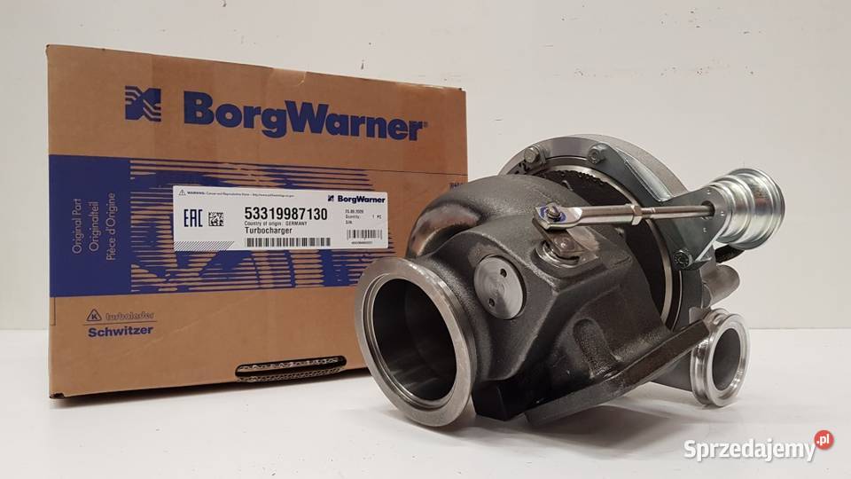 Nowa turbosprężarka BorgWarner KKK 53319987130 Turbosprężarki sprzedam