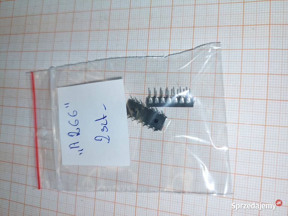 Układ Scalone LM723CN 2 A266 Elektronika sprzedam