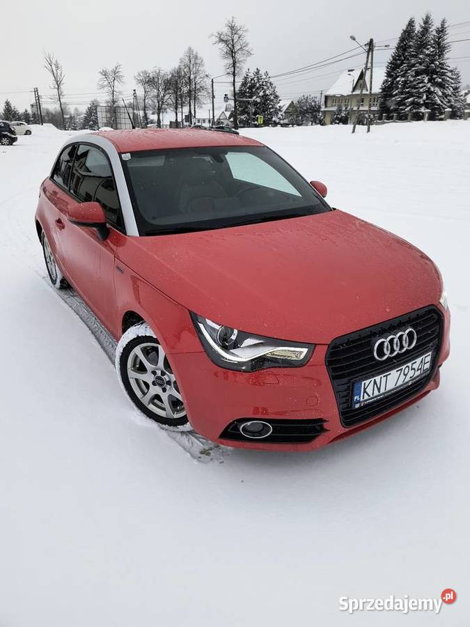 Audi A1 14 TFSI Czerwone skóry Nagłośnienie Orawka