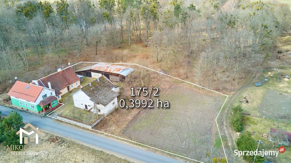 Woryny Dom z budynkami gospodarczymi ziemia Sprzedaż
