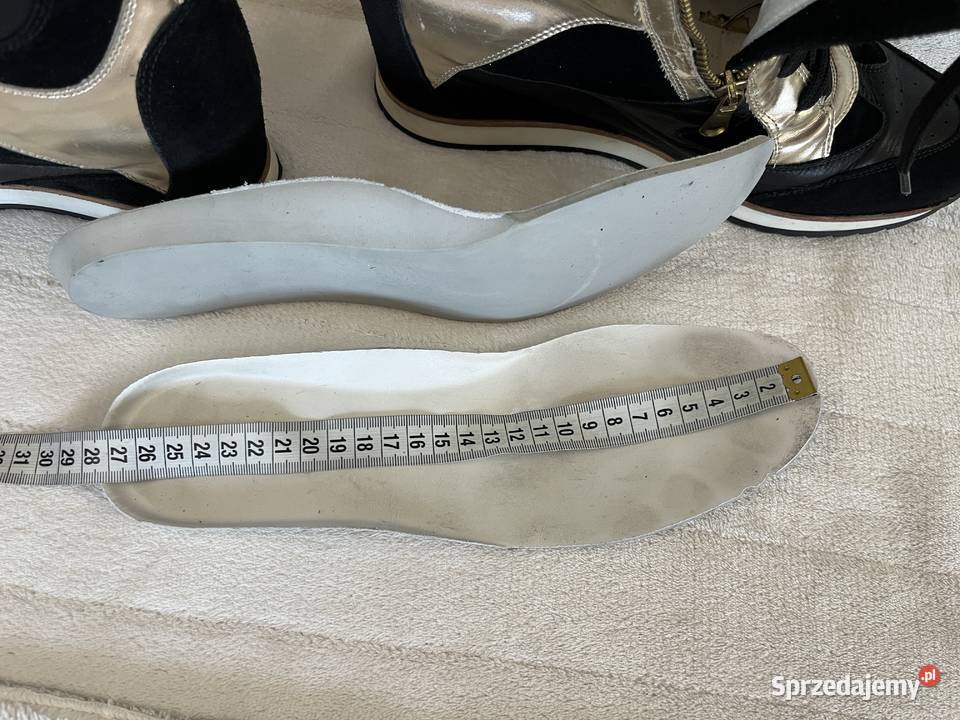 Eleną Lachi skórzane sneakersy damskie ukryty