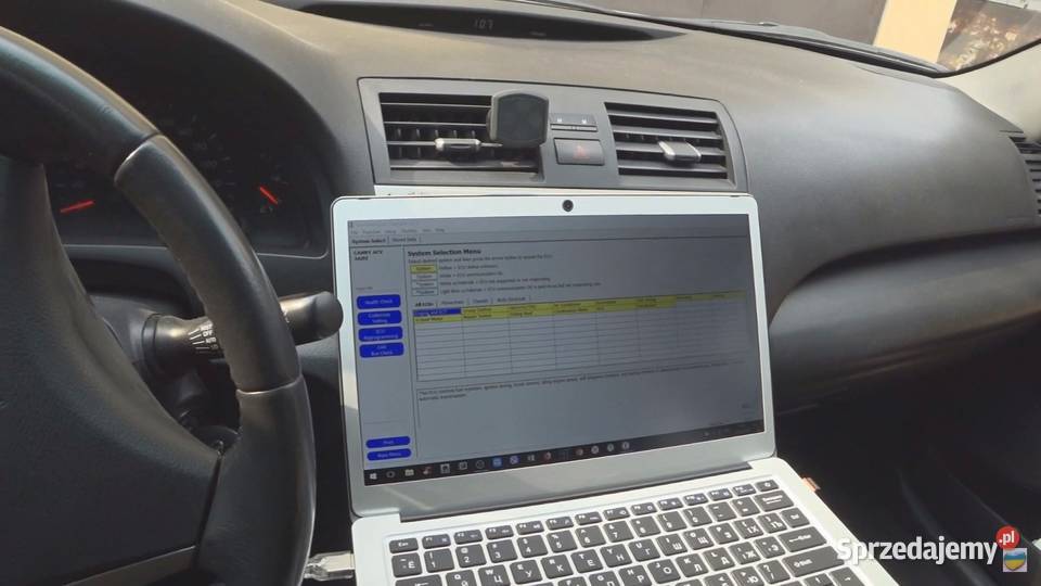 LAPTOP INTERFEJS TIS TECHSTREAM 2022 TOYOTA małopolskie Tarnów
