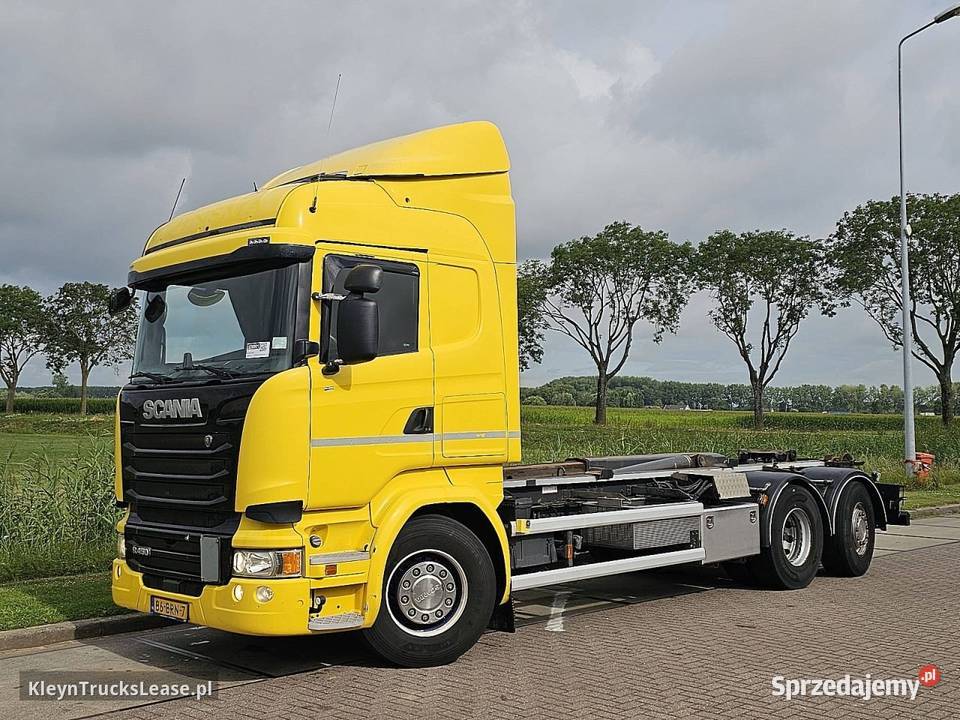 Scania R450 20 TON HOOKLIFT hakowiec 6x2 2016