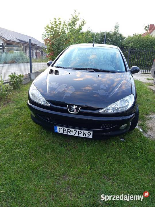 Sprzedam peugeot 206 bezyna 24 195000km Wąbrzeźno