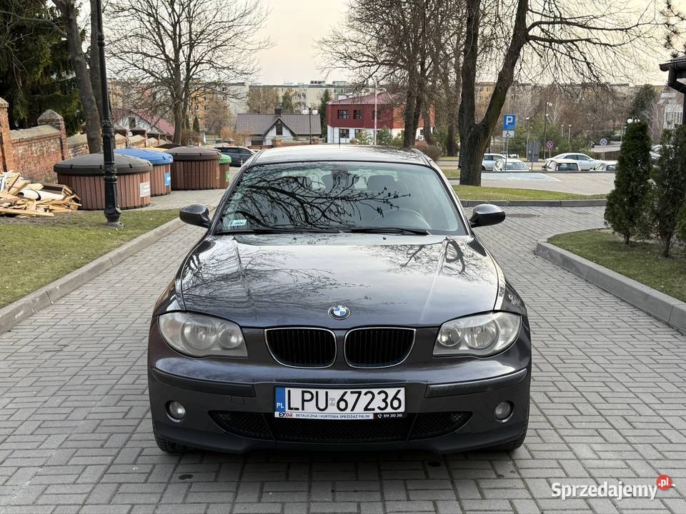 BMW E87 Seria 1 20d 122 2005r M47 Stan Długie manualna Chełm