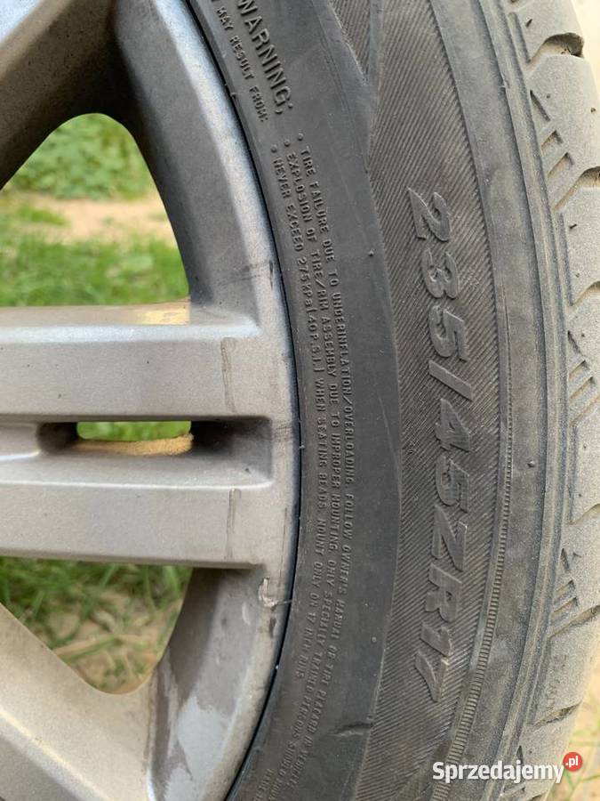 Felgi17do Forda Rozmiar opony 2354517 Ford (oryginalne) lubelskie Wojcieszków