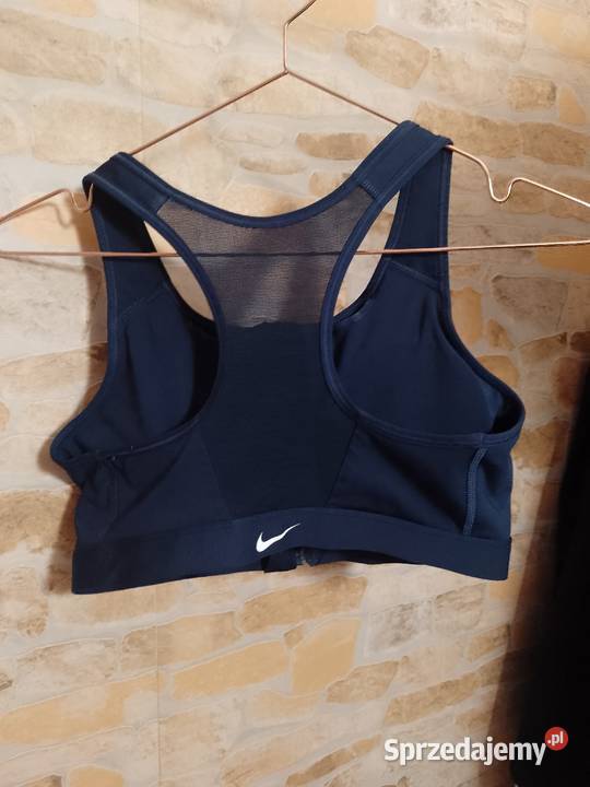 38M NIKE Granatowy Top fitness z Londynu Kraków