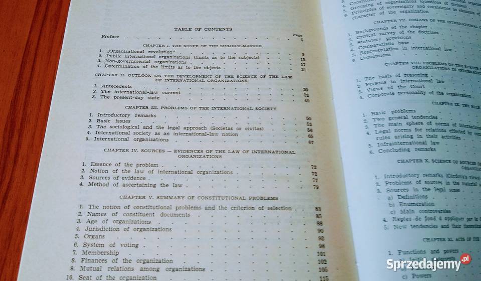 Organizacje międzynarodowe systematyczny zarys miękka Gdańsk