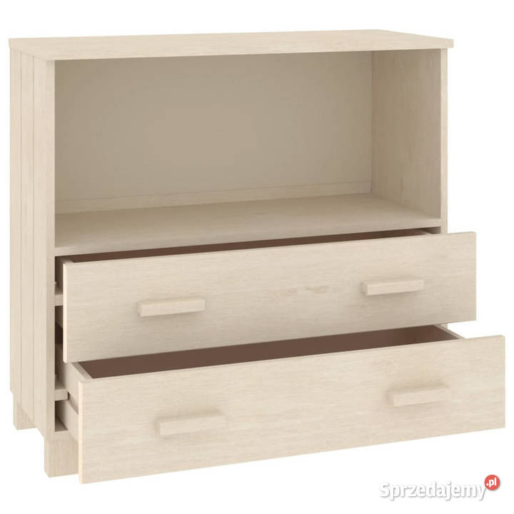 Szafka HAMAR miodowy brąz 85x35x80 drewno Warszawa