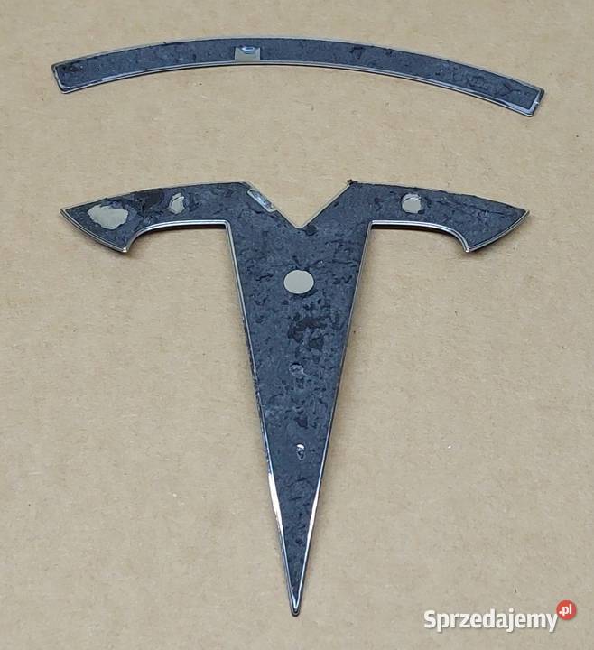 EMBLEMAT ZNACZEK PRZÓD TESLA MODEL 3 Pozostałe dolnośląskie Mielęcin