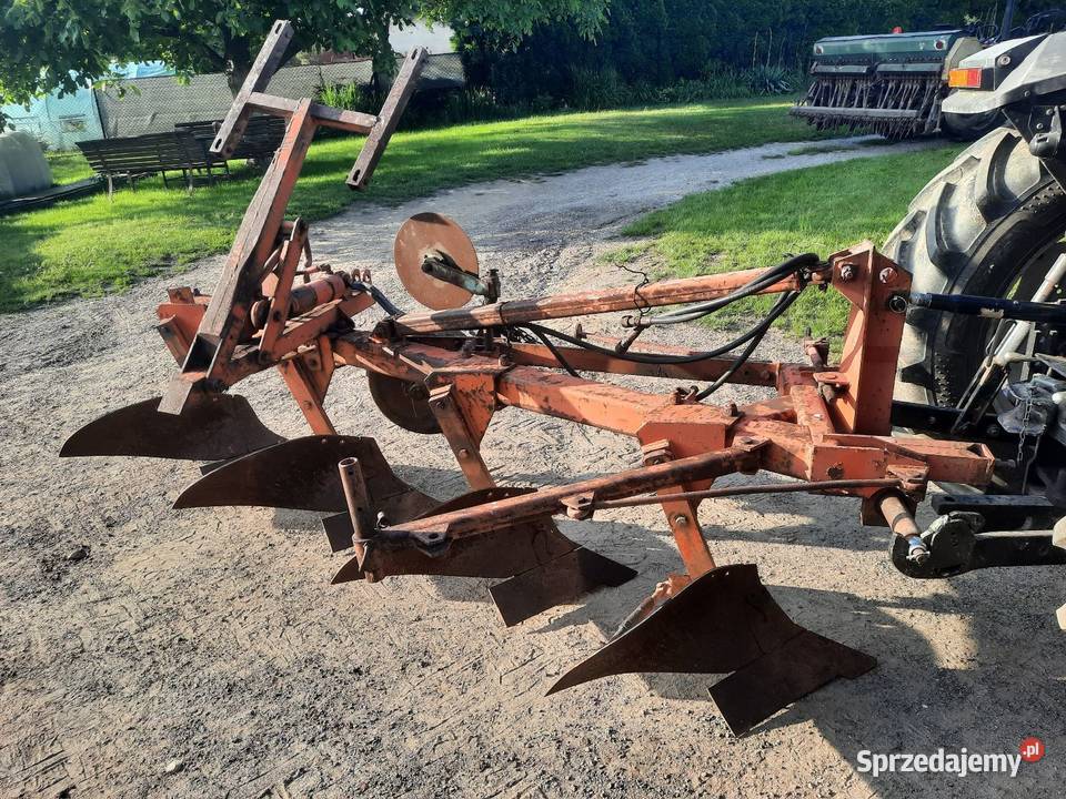Unia 4 skiby z ramieniem hydraulicznymi nieuszkodzony Pługi Łaziska Górne