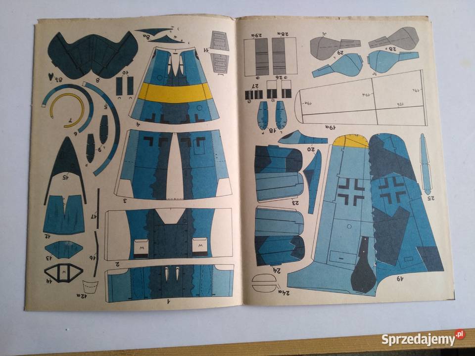 Mały Modelarz 31991 Samolot myśliwski FW 190 F 1