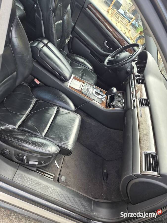 Sprzedam Audi A8 40 TDI 2004 353 tkm kolizji centralny zamek Wysokie Mazowieckie