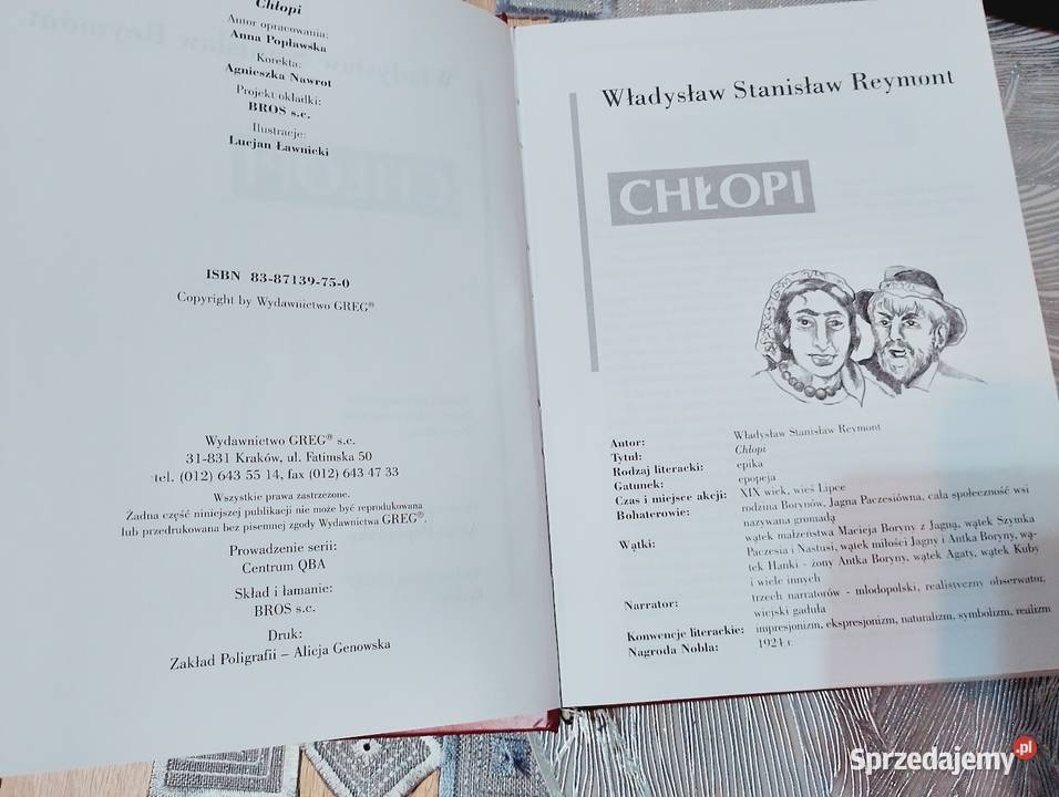 Chłopi W Reymont Kielce