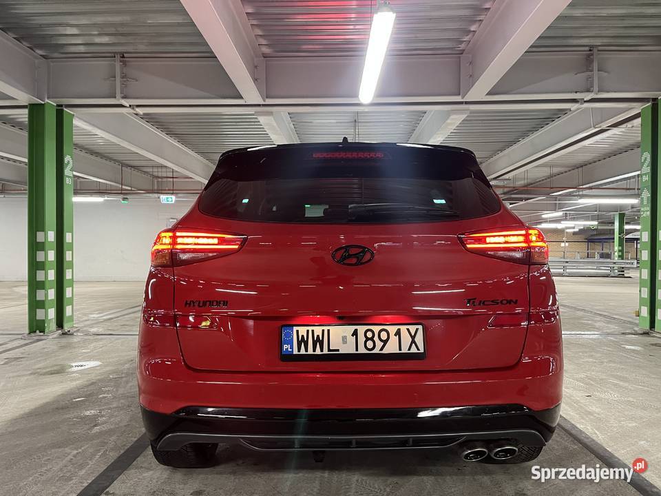 Hyundai Tucson III N line 16 tgdi 7dct el klapa benzyna mazowieckie Kobyłka