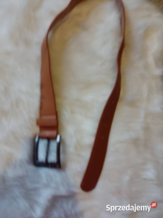Fashion Brązowy bogato zdobiony pasekpas małopolskie Kraków