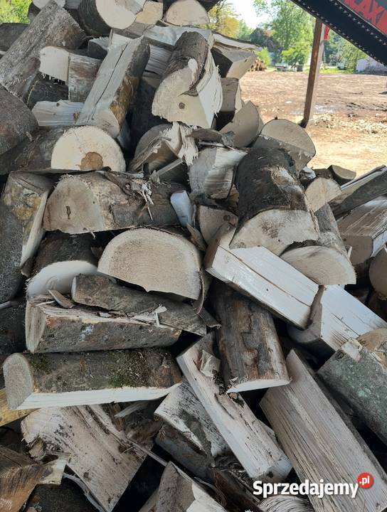 SUCHE drewno kominkowe opałowe mix liściasty wielkopolskie Kórnik sprzedam