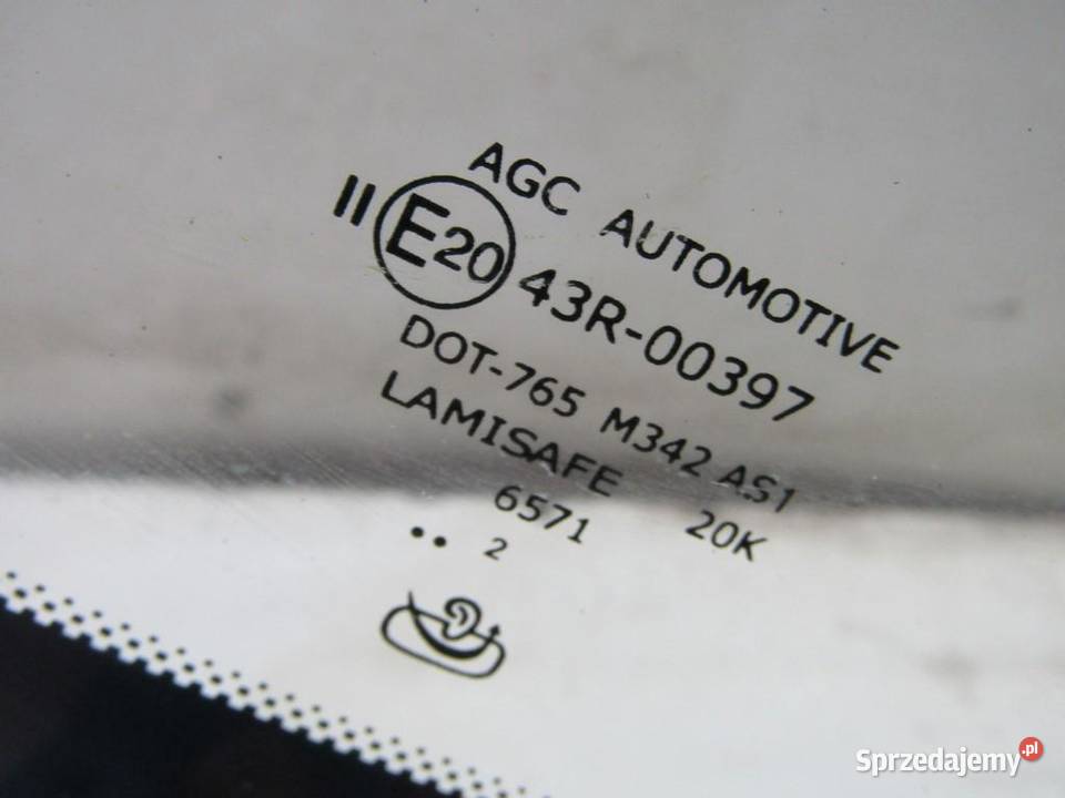 SZYBA PRZEDNIA CZOŁOWA SENSOR KAMERA PEUGEOT