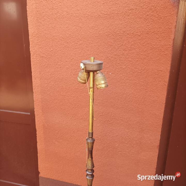 Lampa mosiężna 150 wysoka Nowy Tomyśl