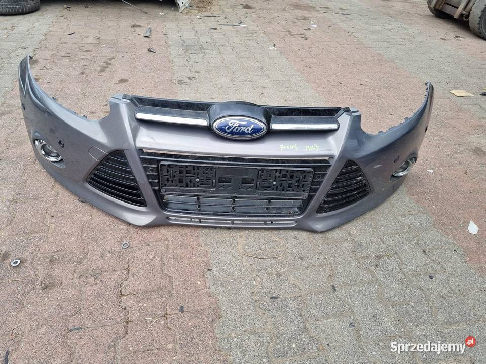 ZDERZAK PRZEDNI PRZÓD HALOGENY PDC 6X FORD FOCUS