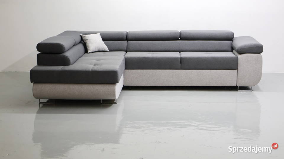 TNS Narożnik funkcja spania pojemnik regulowane sprzedam