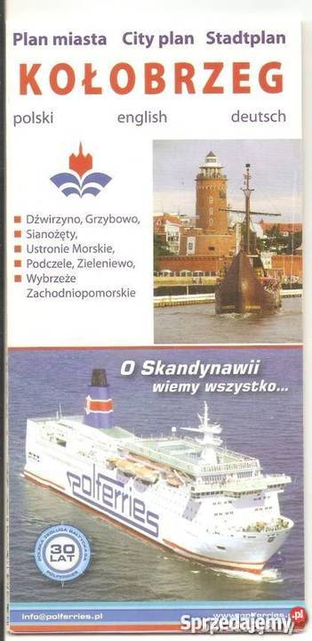 Plan miasta Kołobrzeg