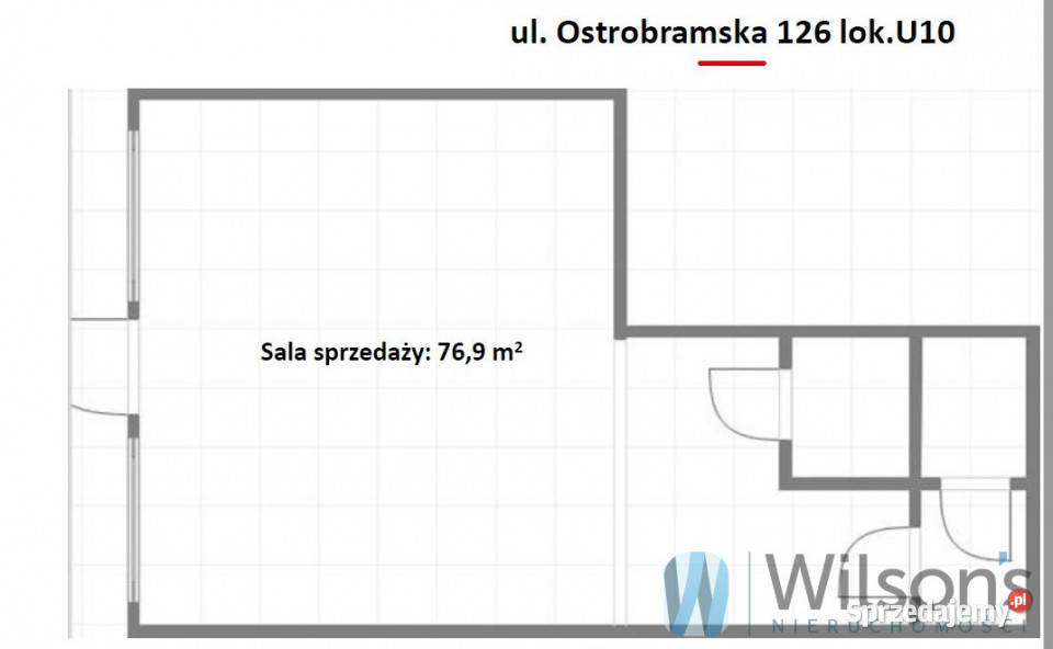Wynajem lokalu 86m2 Warszawa