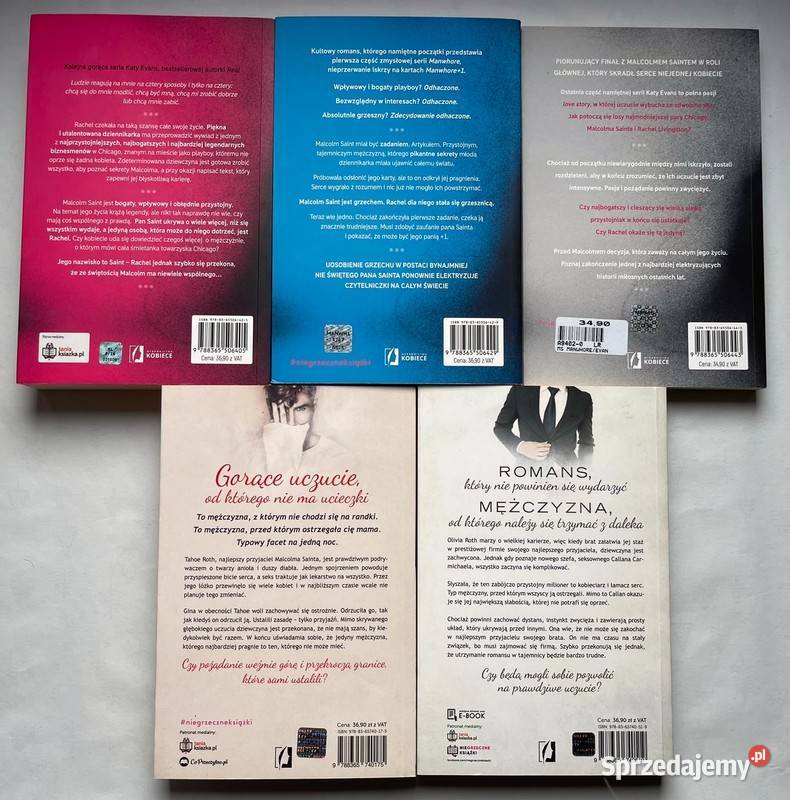 Katy Evans seria Manwhore miękka Bydgoszcz sprzedam