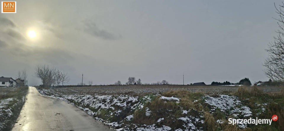 Grunt 1560m2 Kocmyrzów 25m