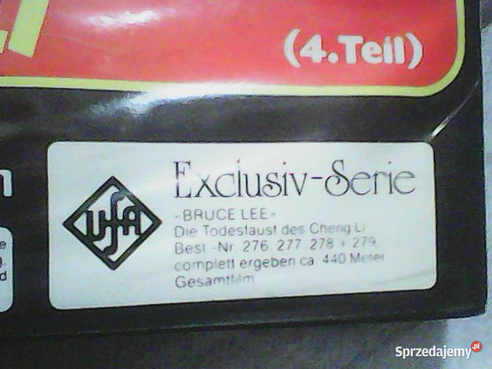 Film Bruce Lee Wielki Szef szpula w formacie łódzkie Piotrków Trybunalski