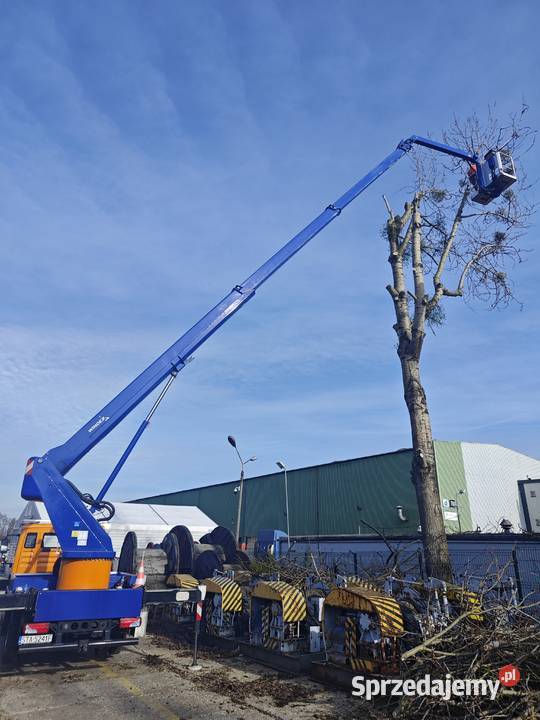 Zwyżka Gliwice wynajem zwyżki podnośniki koszowe