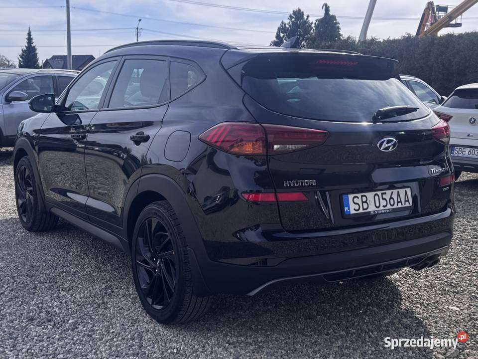 Hyundai Tucson 2019r 4x4 NLine Polski Salon asystent pasa ruchu Paniówki