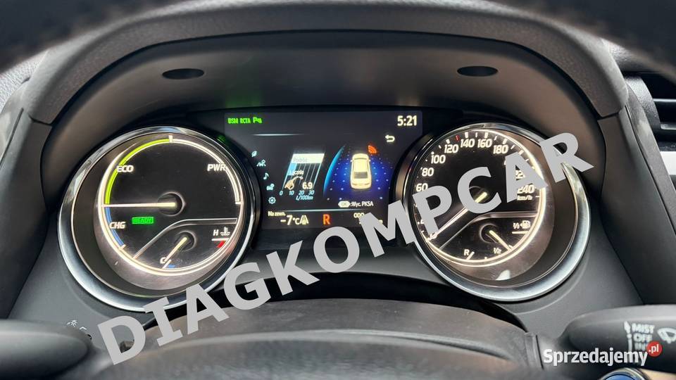 Toyota Camry menu polskie konwersja systemu z