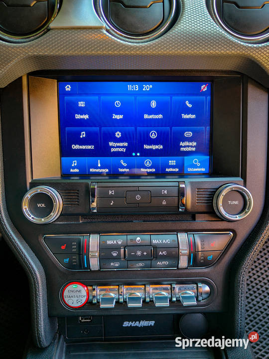 2016 Ford mustang 50 v8 california special przyciemniane szyby Brzozów