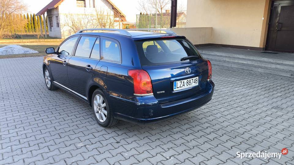 Toyota Avensis 20d4D 116 dużym serwisie centralny zamek Avensis Zamość