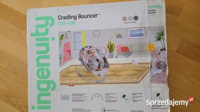 Leżaczek z funkcją melodyjki Leżaczki i huśtawki Poznań