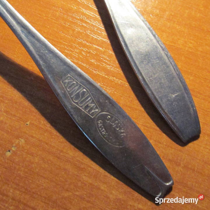 ŁYŻKI STOŁOWE KONSUMY PRL Antyki, Sztuka, Kolekcje śląskie Bytom