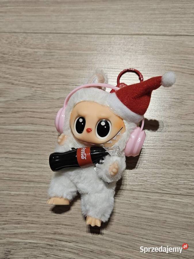 Zabawka Labubu brelok muzyczny z kolorowo