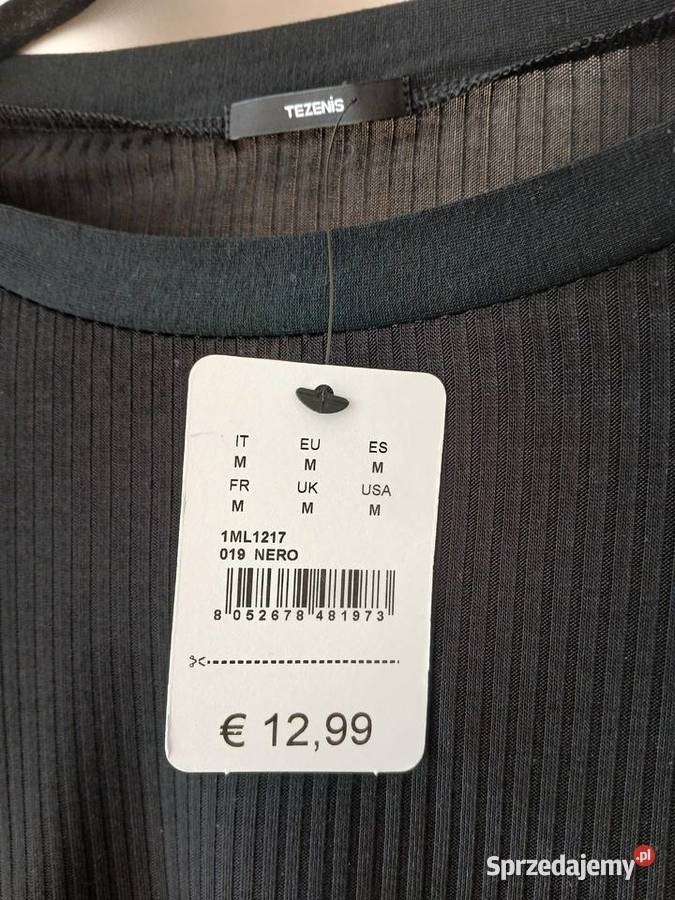 Nowa bluzka z cienkiego materiału M38 Tezenis Częstochowa